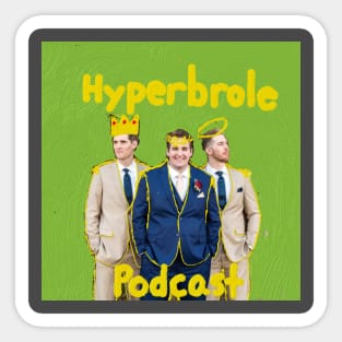 Hyperbrole Main Logo Sticker